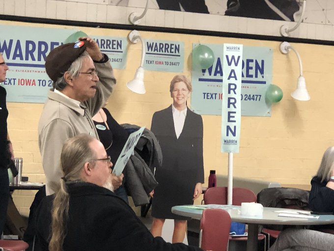 Cardboard Elizabeth Warren